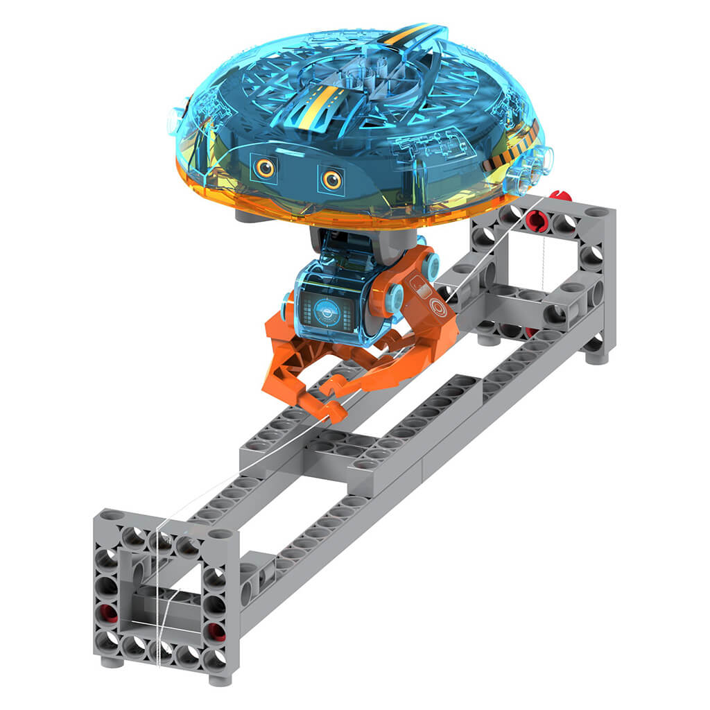 The Amazing Tightrope Walking Gyrobot - Steam Rocket