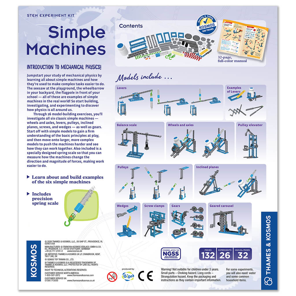 Simple Machines STEM Experiment Kit - Steam Rocket