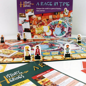 A Race in Time Board Game - History Heroes
