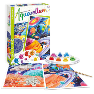 Aquarellum Painting Set: Cosmos Glow in the Dark Large - Sentosphere