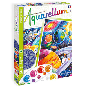 Aquarellum Painting Set: Cosmos Glow in the Dark Large - Sentosphere