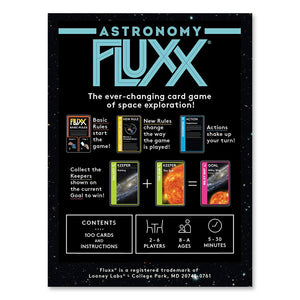 Astronomy Fluxx Card Game - Steam Rocket