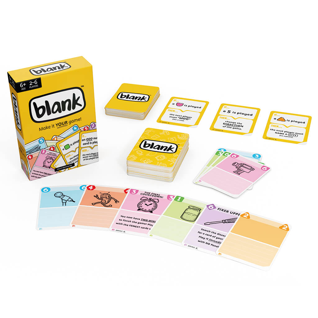 Blank - Customisable Card Game - Steam Rocket