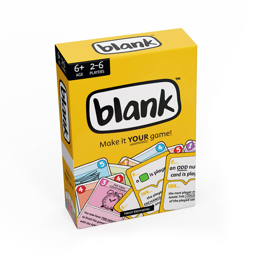 Blank - Customisable Card Game - Steam Rocket