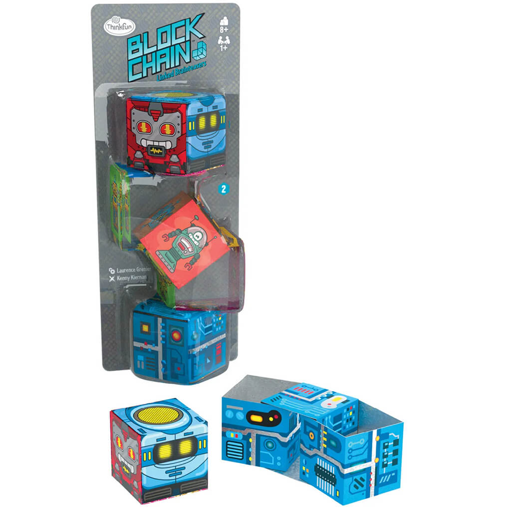 Block Chain: Robots Brainteaser - ThinkFun