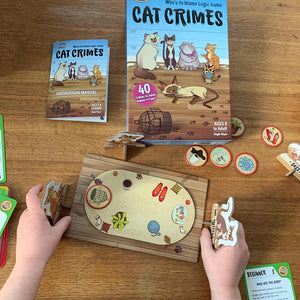 Cat Crimes Logic Puzzle Game - ThinkFun