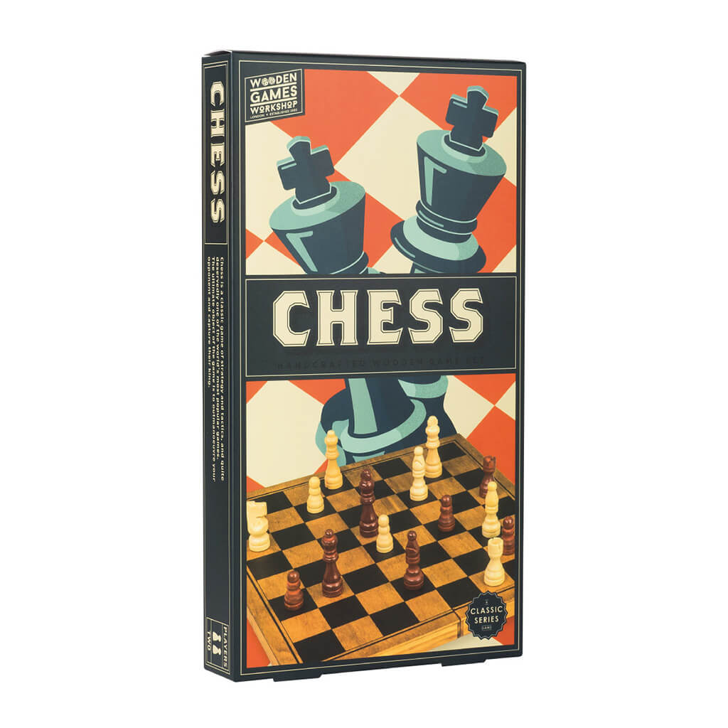 Wooden Chess Set - Professor Puzzle