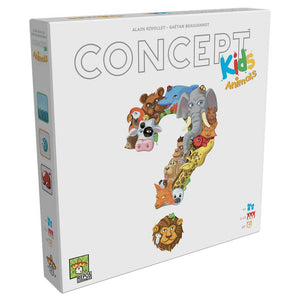 Concept Kids: Animals Cooperative Board Game - Steam Rocket