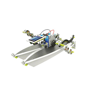 14-in-1 Educational Solar Robot Kit - Construct & Create