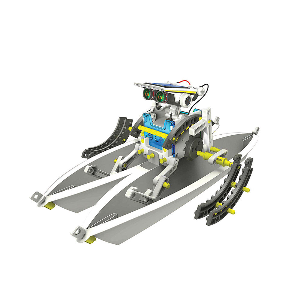 Construct & Create 14-in-1 Educational Solar Robot Kit | Steam Rocket ...