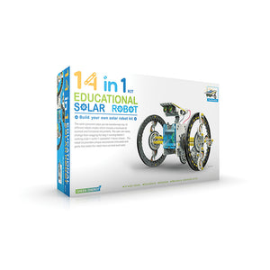 14-in-1 Educational Solar Robot Kit - Construct & Create