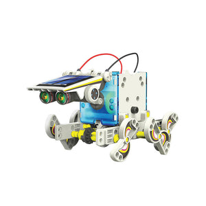 14-in-1 Educational Solar Robot Kit - Construct & Create