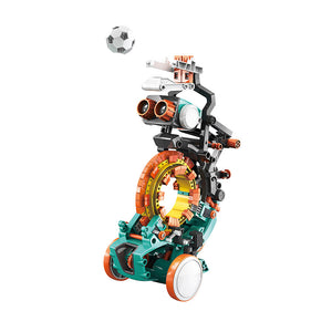 5-in-1 Mechanical Coding Robot Kit - Construct & Create