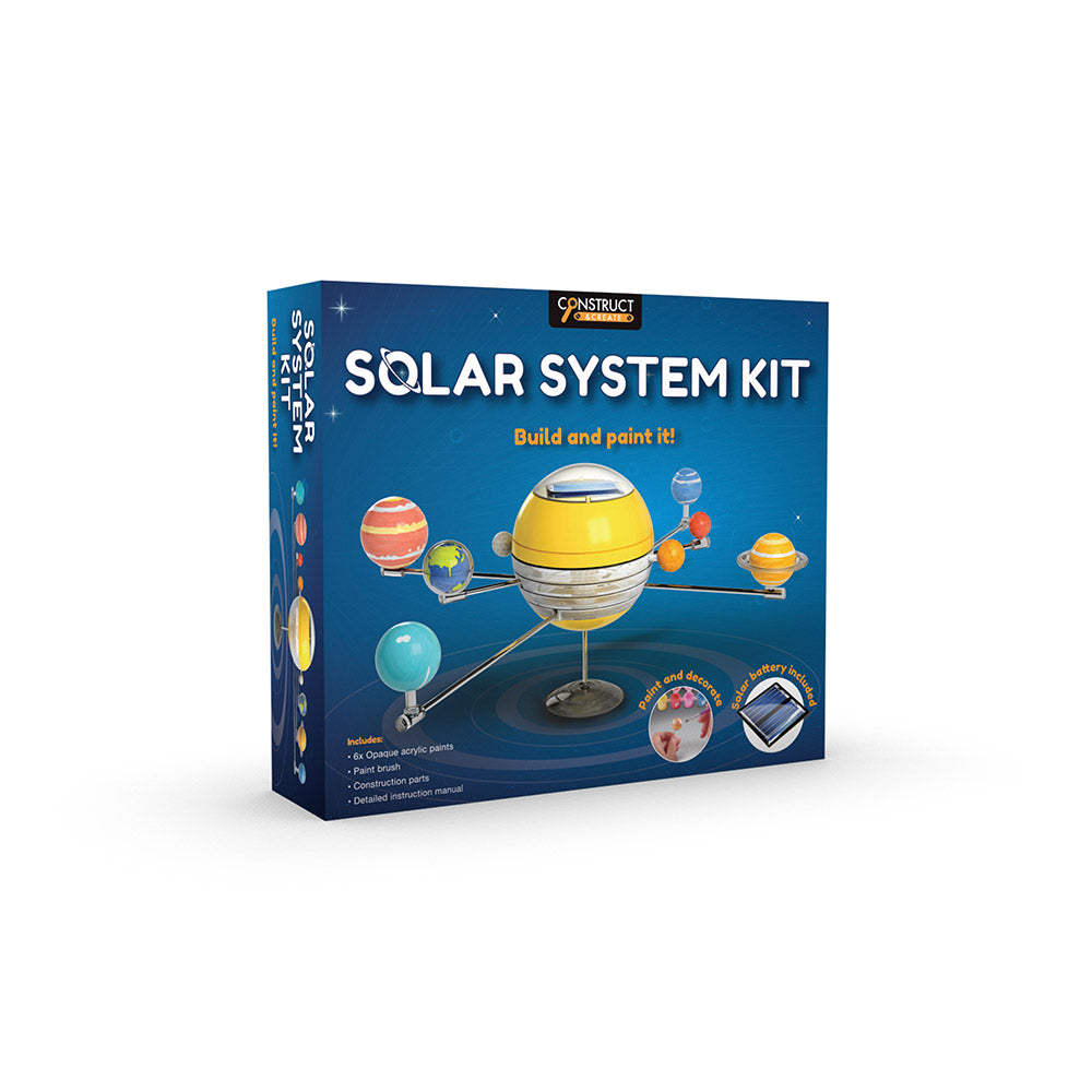 Moving Solar System Kit: Build and Paint - Construct & Create