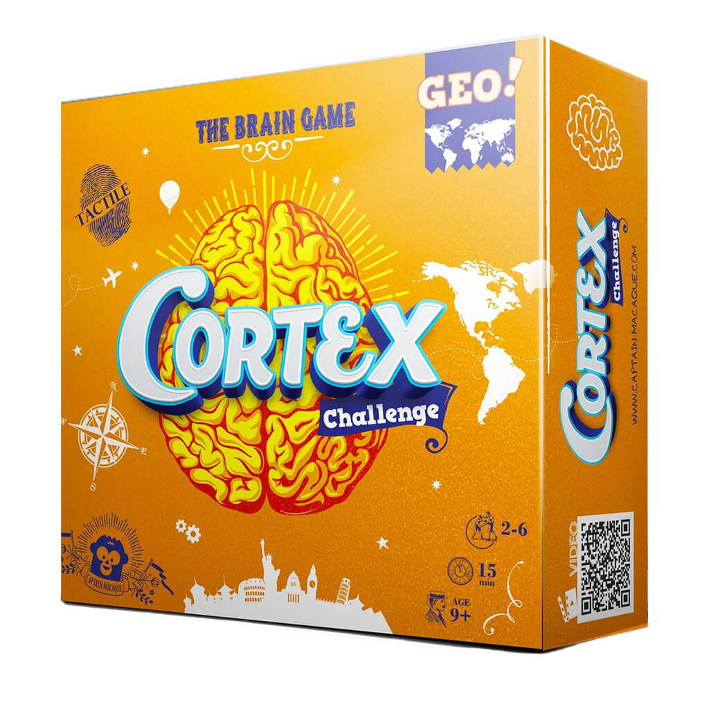 Cortex Challenge Geo Card Game - Steam Rocket