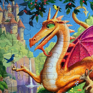 Dragon Jigsaw Puzzle: 64 Jumbo Pieces - eeBoo