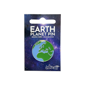 Earth Enamel Pin Badge - Edu-Sci