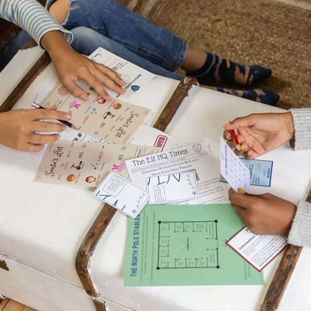 Elf HQ Festive Escape Room Game - Puzzle Post