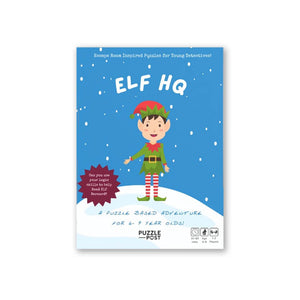 Elf HQ Festive Escape Room Game - Puzzle Post