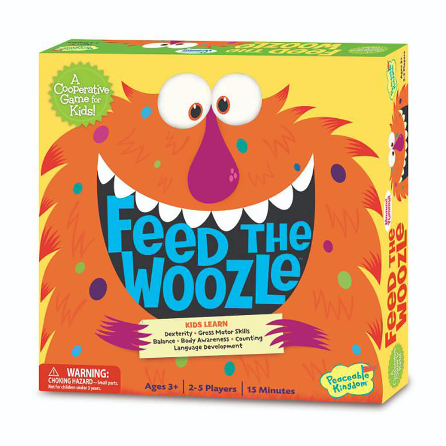 Feed The Woozle Cooperative Game - Peaceable Kingdom