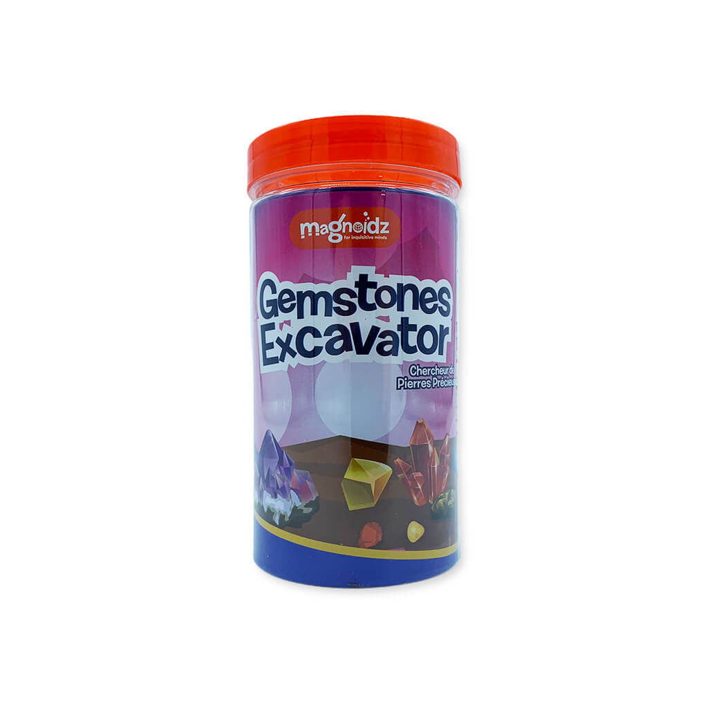 Gemstones Excavator Geology Fun Tube - Steam Rocket