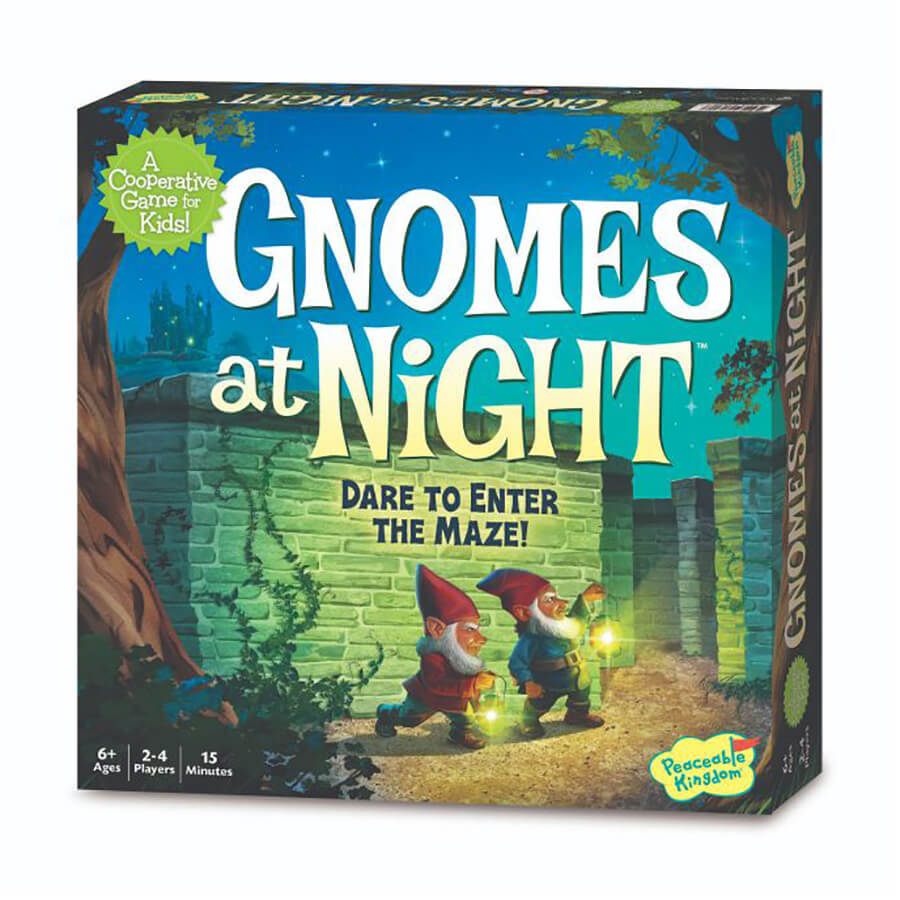 Gnomes at Night Cooperative Game - Peaceable Kingdom