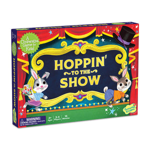 Hoppin' To The Show Cooperative Board Game - Peaceable Kingdom