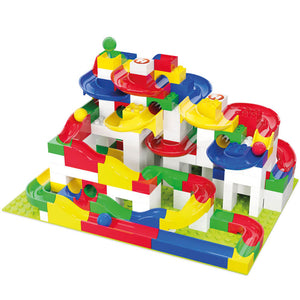 Big Building Box Marble Run - Hubelino (213 Pieces)