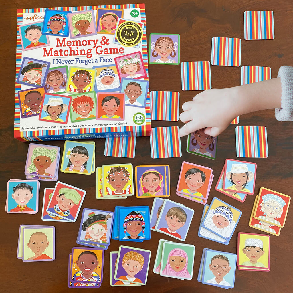 I Never Forget a Face: Memory & Matching Game - eeBoo