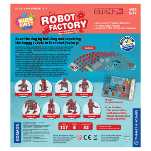 Robot Factory Construction Kit by Kids First - Thames & Kosmos