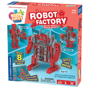 Robot Factory Construction Kit by Kids First - Thames & Kosmos