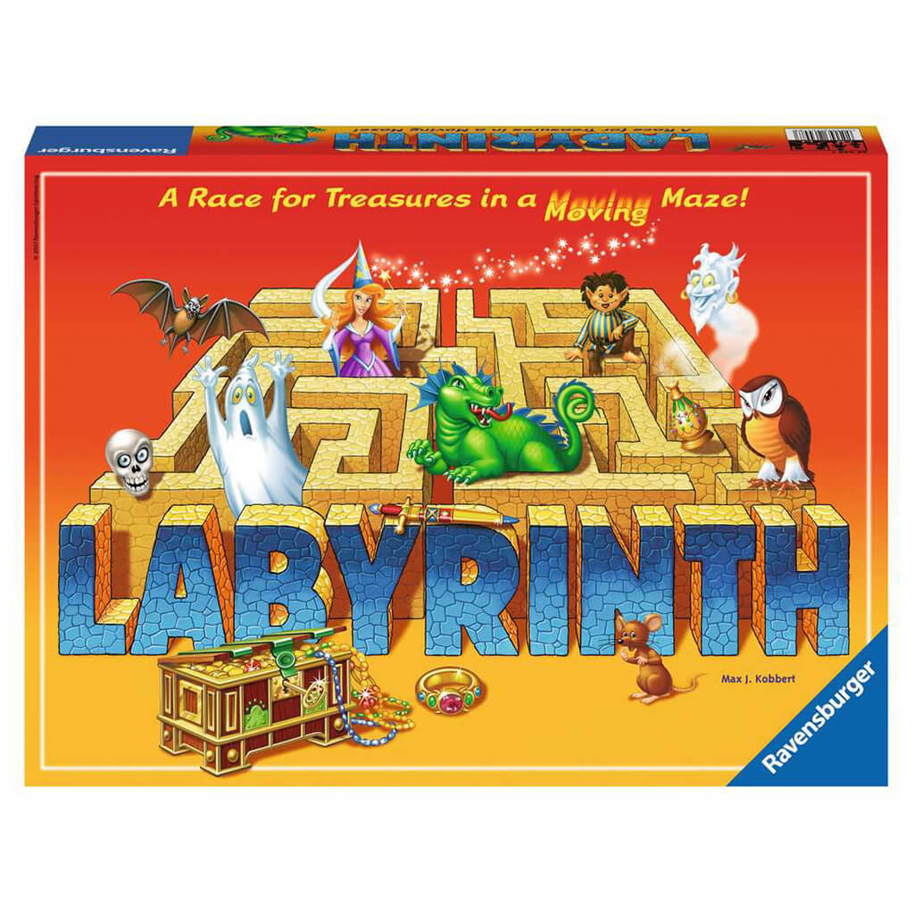 Labyrinth Family Board Game - Steam Rocket