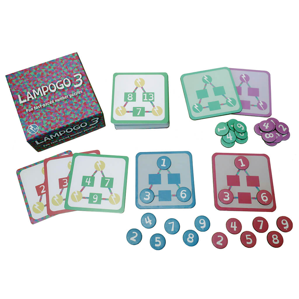 Lampogo 3 Maths Game - Lightning Maths