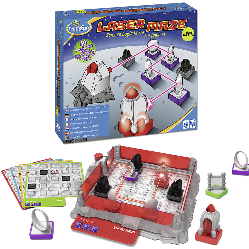 Laser Maze Junior Logic Puzzle Game - Steam Rocket