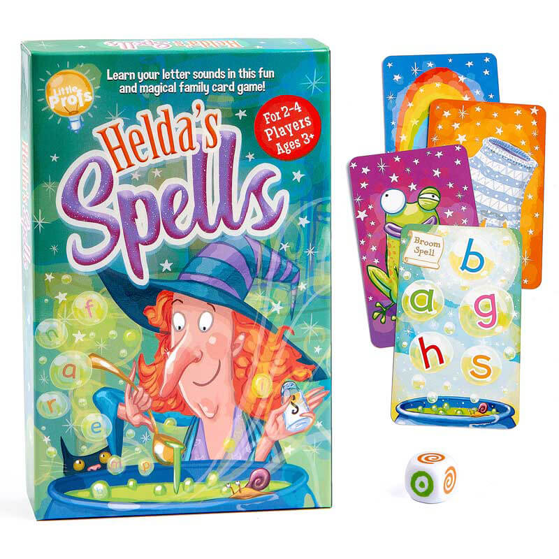 Helda's Spells Phonics Card Game - Little Profs