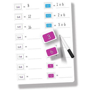 Magnetic Times Tables - Fiesta Crafts