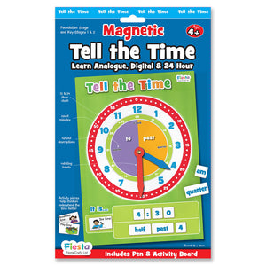 Magnetic Tell the Time - Fiesta Crafts