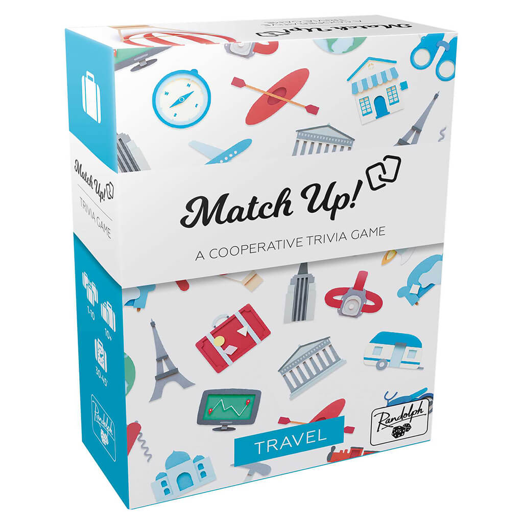 Match Up! Travel Card Game - Steam Rocket