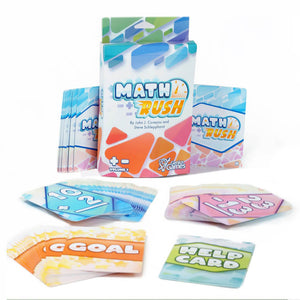 Math Rush: Addition & Subtraction Card Game - Genius Games