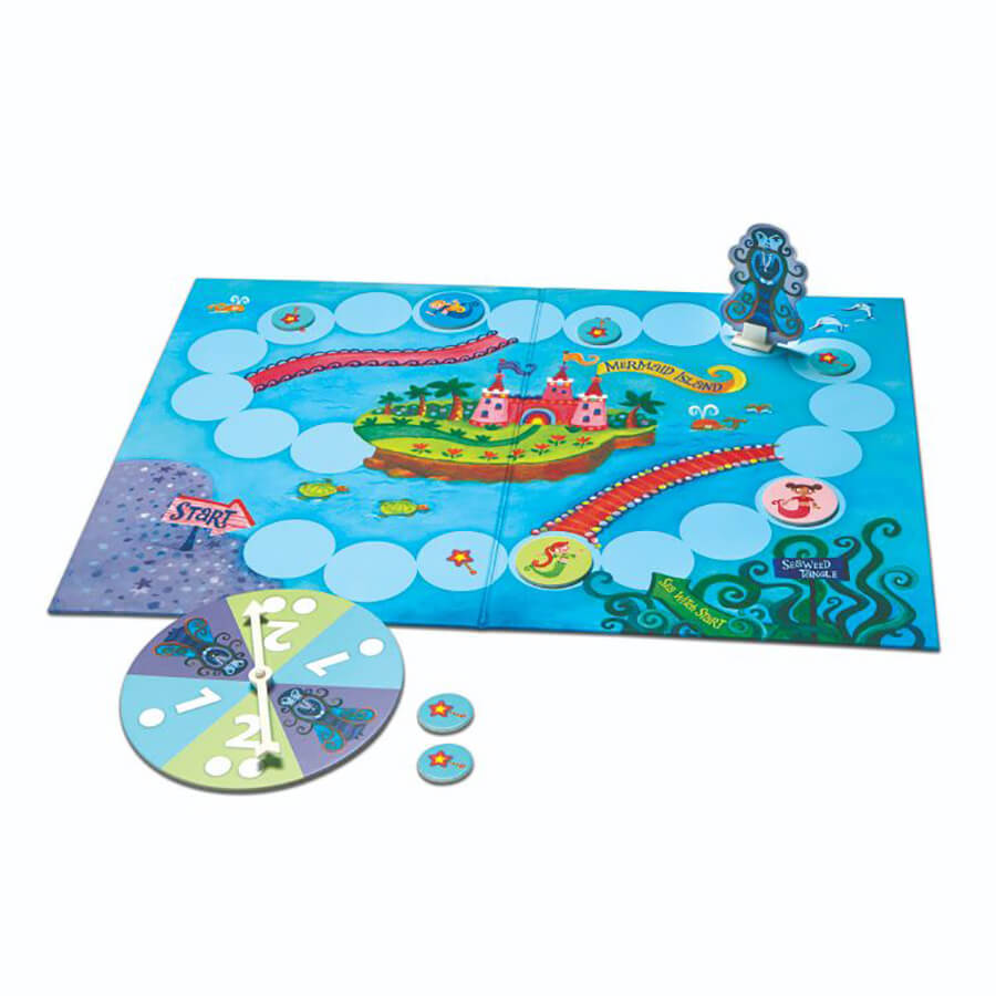 Mermaid Island CooperativeBoard Game - Peac   eable Kingdom (DAMAGED BOX)