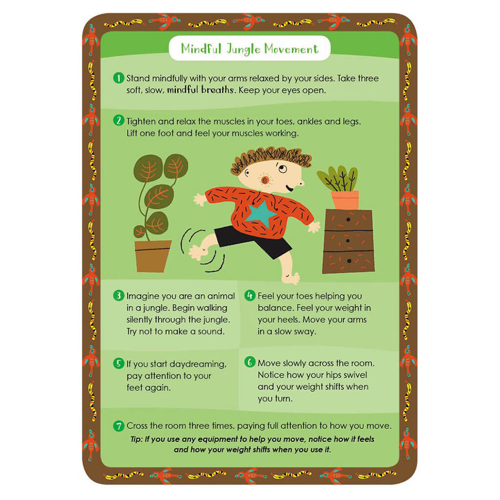 Mindful Kids: 50 Mindfulness Activities for Kindness, Focus and Calm - Barefoot Books (Activity Cards)