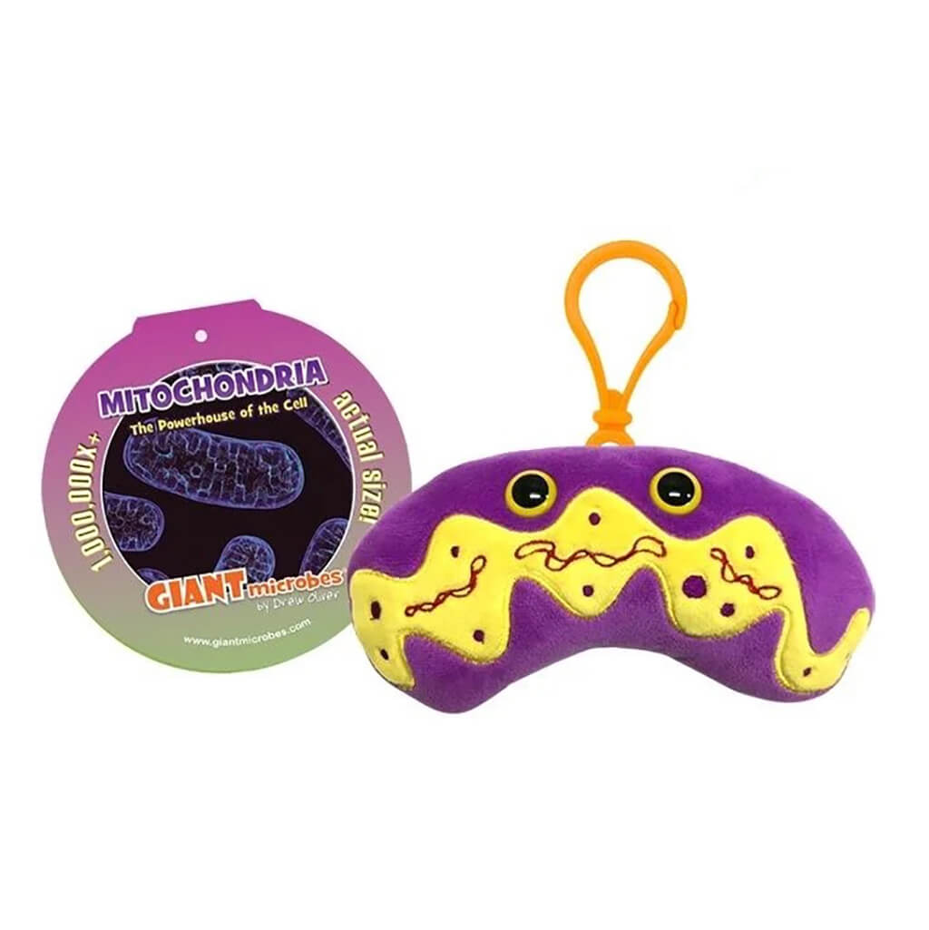 Mitochondria Key Ring - Giant Microbes