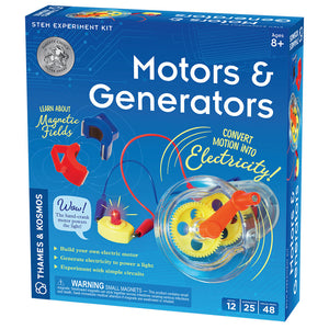 Motors and Generators Stem Experiment Kit - Thames & Kosmos