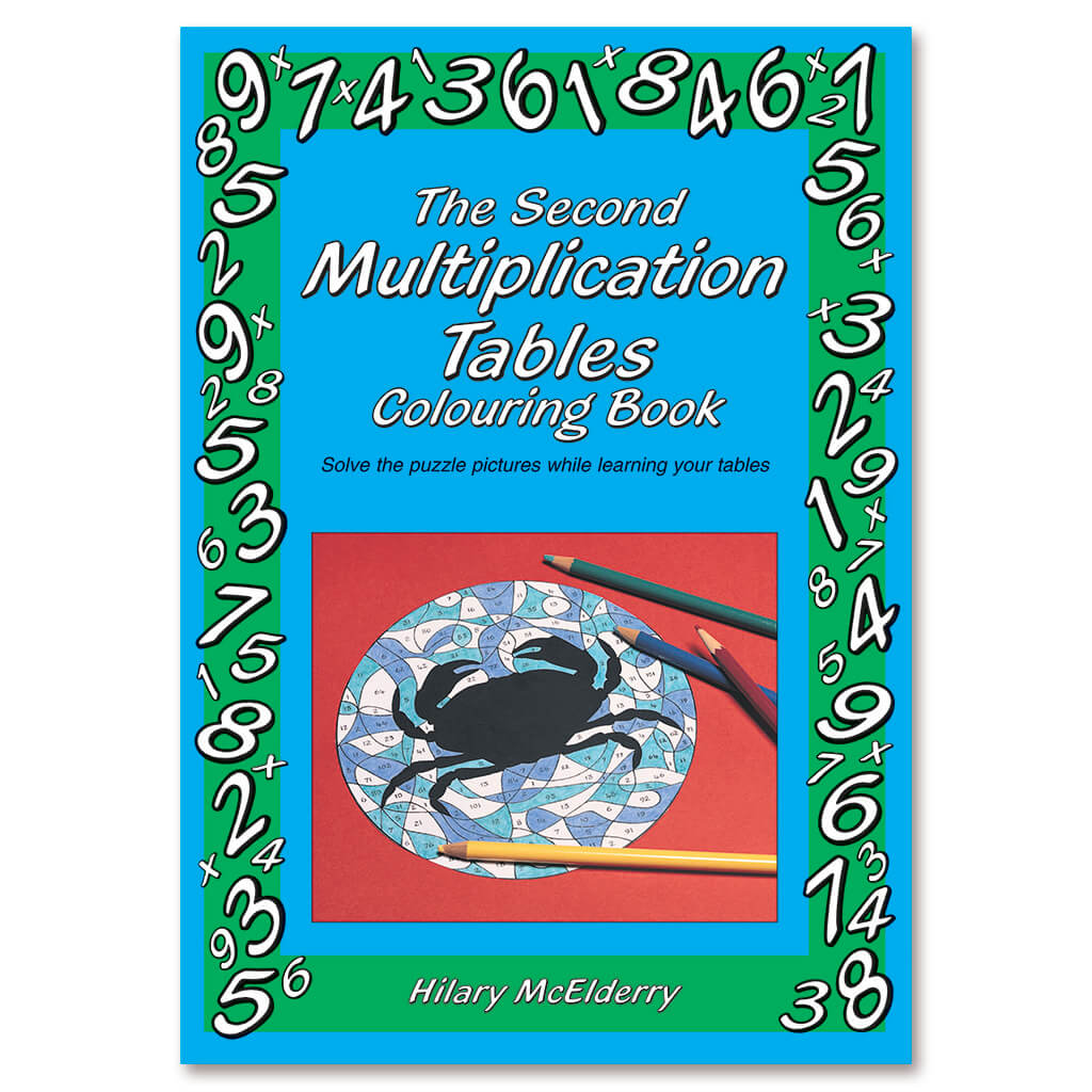 Multiplication Tables Maths Colouring Book 2 - Steam Rocket