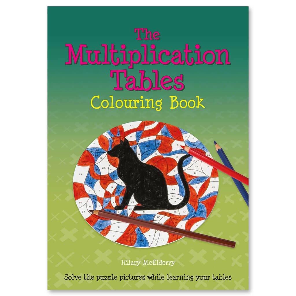 Multiplication Tables Maths Colouring Book 1 - Steam Rocket
