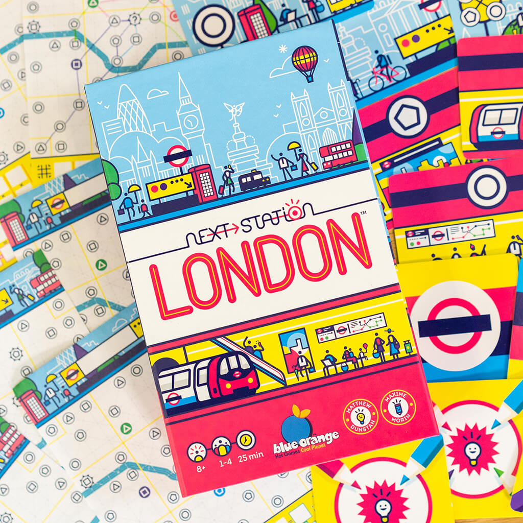 Next Station: London - Blue Orange