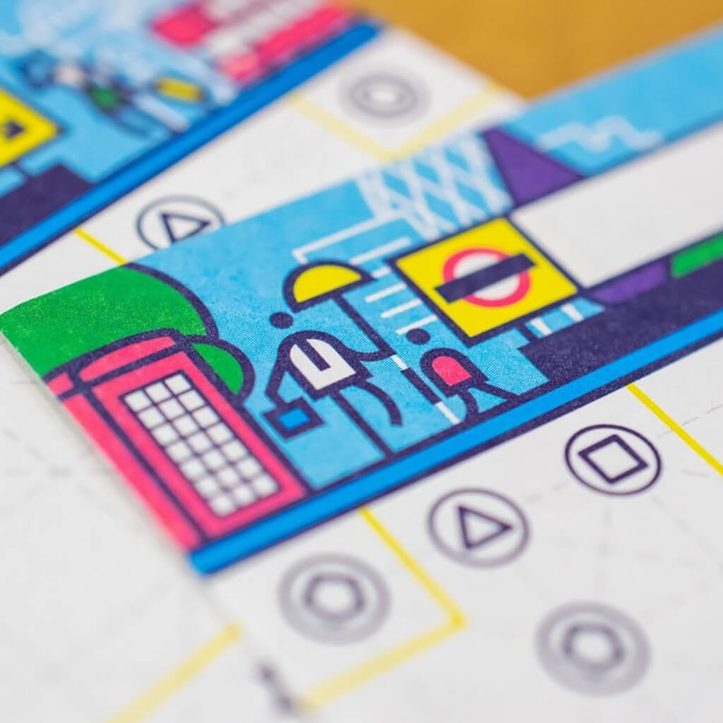 Next Station: London - Blue Orange