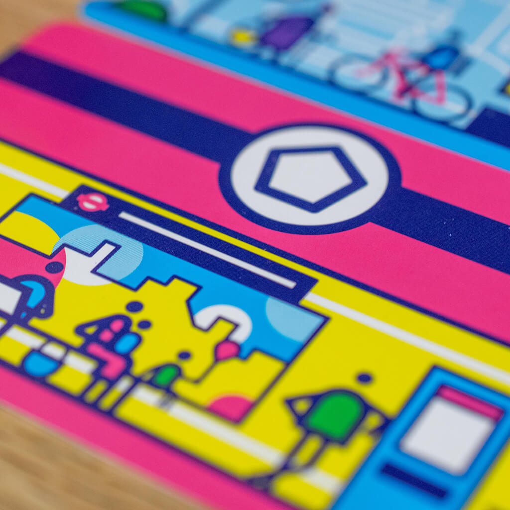 Next Station: London - Blue Orange