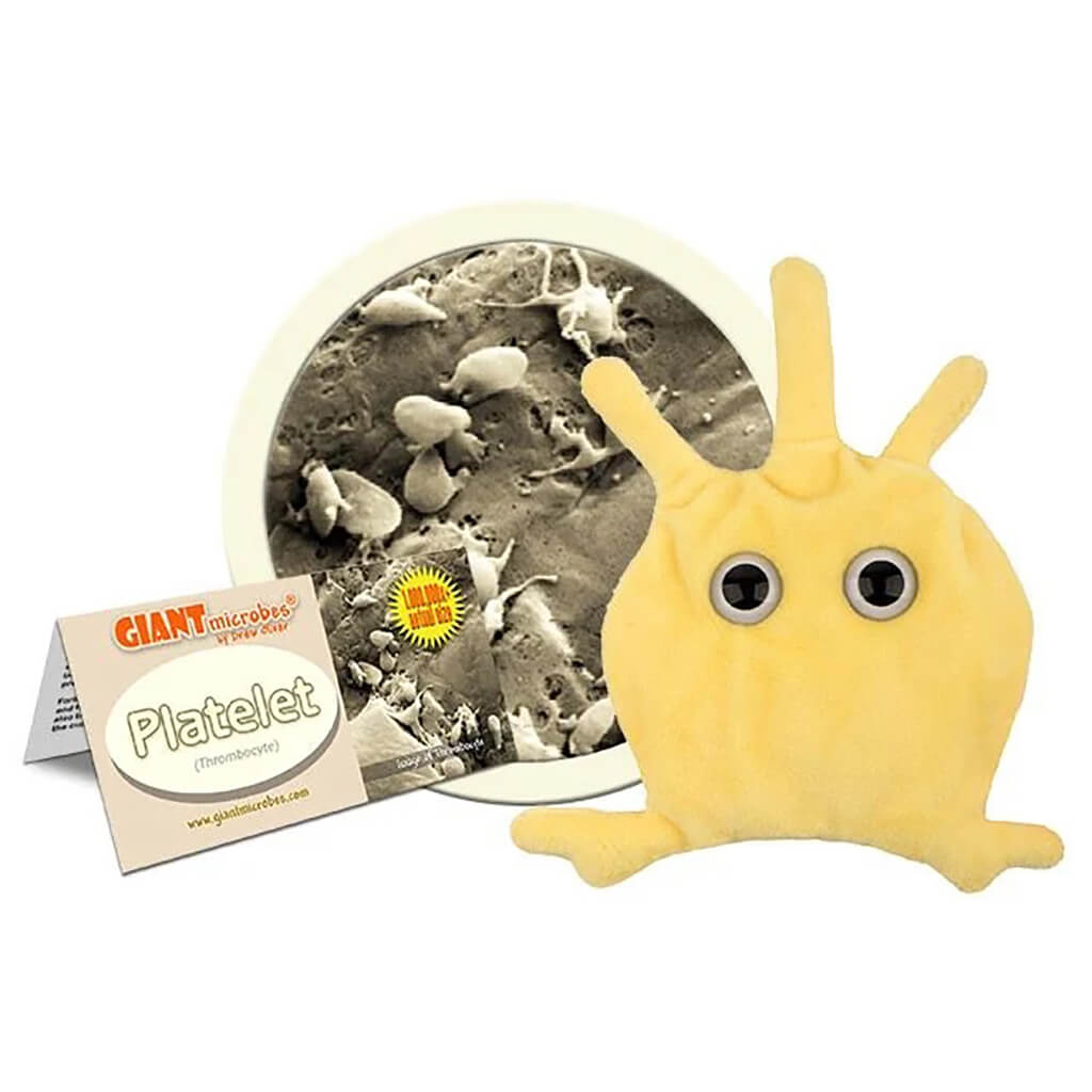 Blood Platelet Soft Toy - Giant Microbes