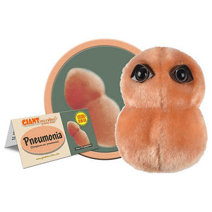 Pneumonia (Streptococcus Pneumoniae) Soft Toy - Giant Microbes